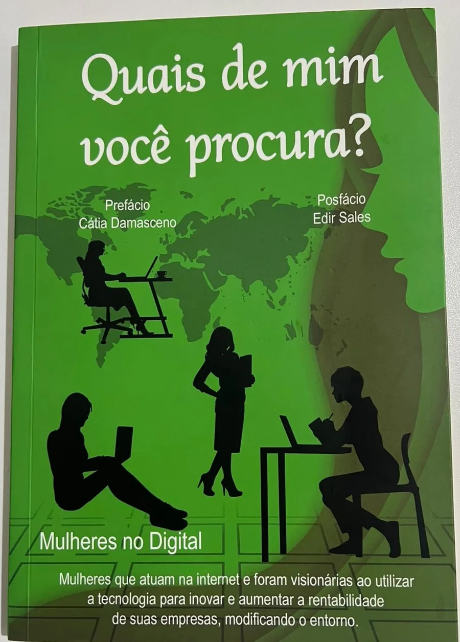 Capa do livro Quais de Mim Você Procura, Mulheres no Digital
